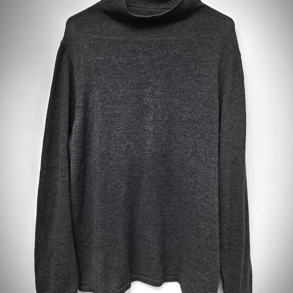 Old Navy Charcoal Mockneck Sweater